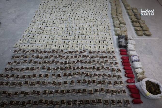 Lübnan'dan Suriye'ye Kaçırılmak İstenen 700 Bini Aşkın Captagon Hap Ele Geçirildi