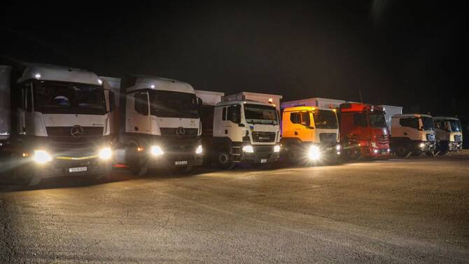 Ürdün'den Suriyelilere Destek: 32 Mobil Karavan Ev Gönderildi